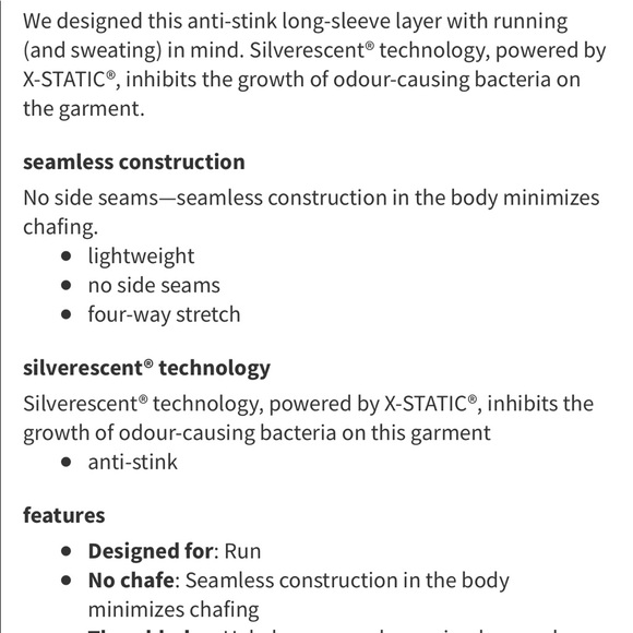 Ombre swiftly long sleeve size 6 - Picture 7 of 7